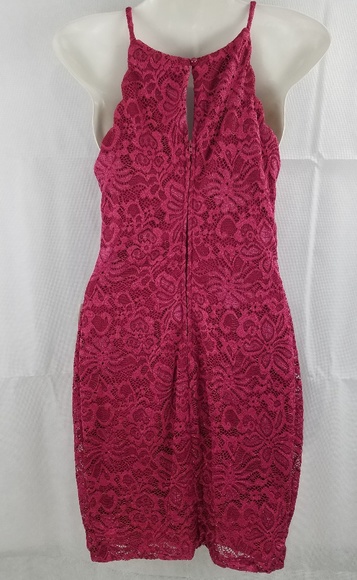 BCX Halter Dress Wine Juniors size 3 - Picture 6 of 6